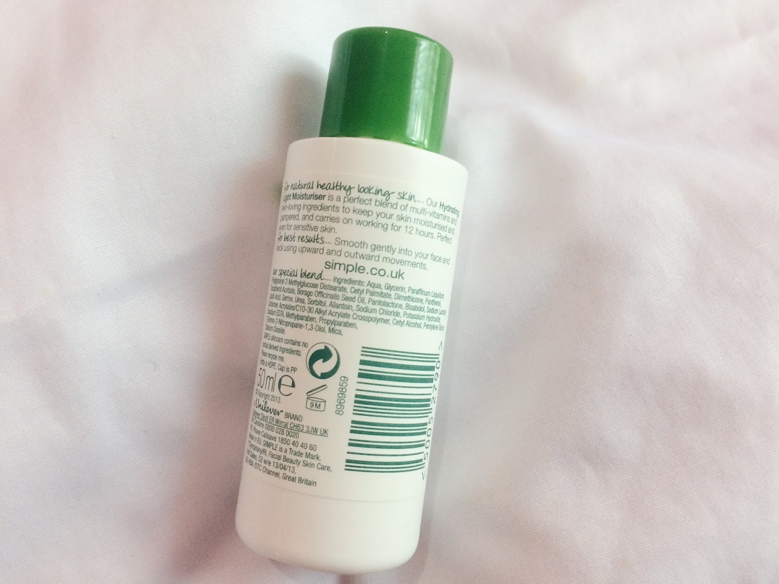 cara pakai moisturizer simple