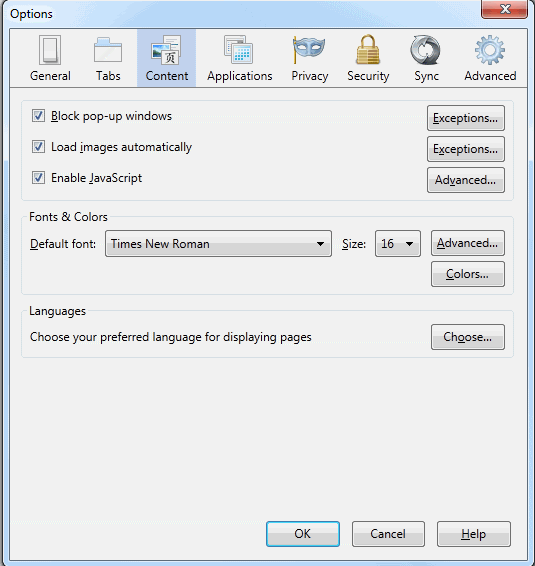 Enabling JavaScript on Your Computer