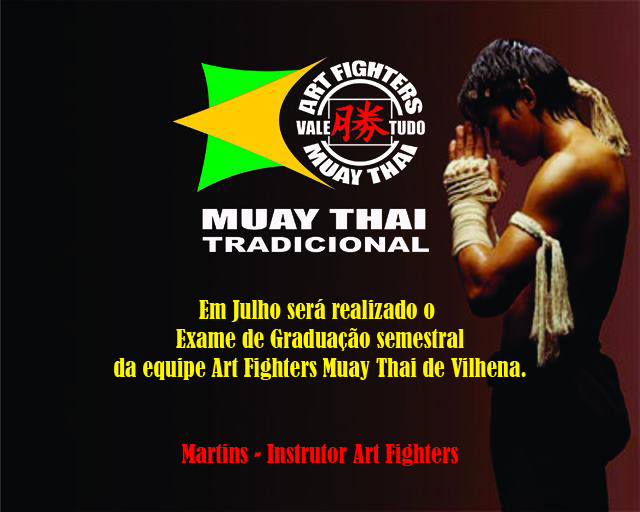 ART FIGHTERS VILHENA EXAME DE GRADUAÇÃO
