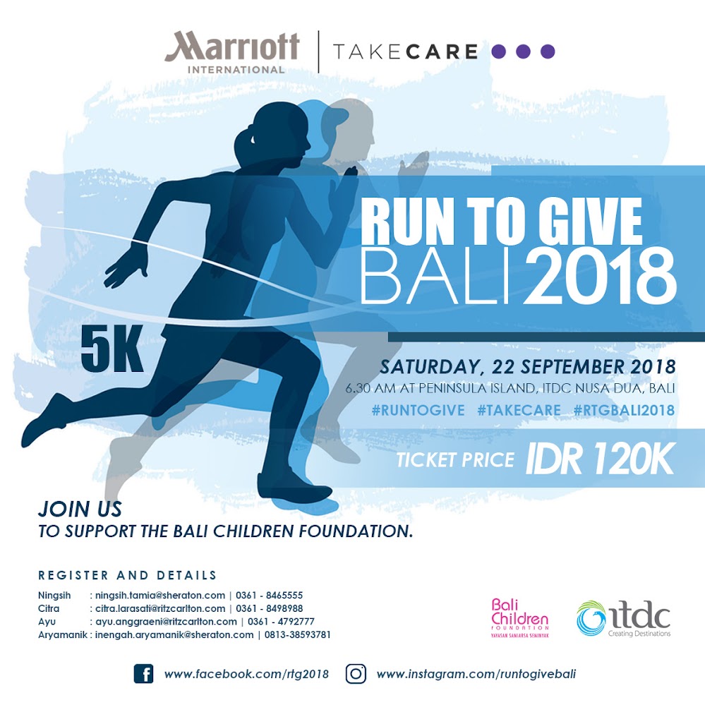 Run to Give - Bali/Lombok • 2018 Run to Give - Bali/Lombok • 2018