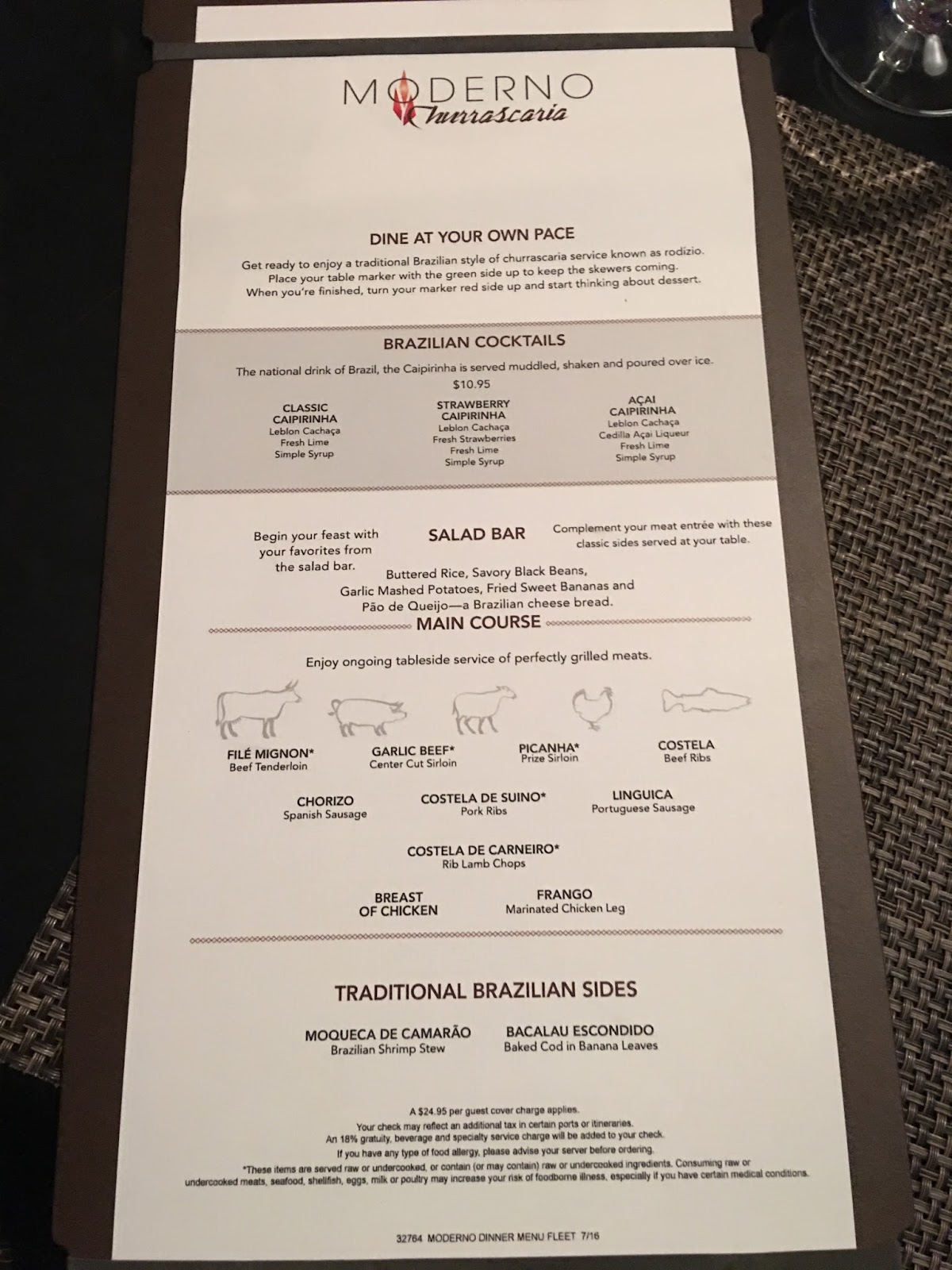 The Cheerful Cruiser! Specialty Dining on Norwegian Moderno Review