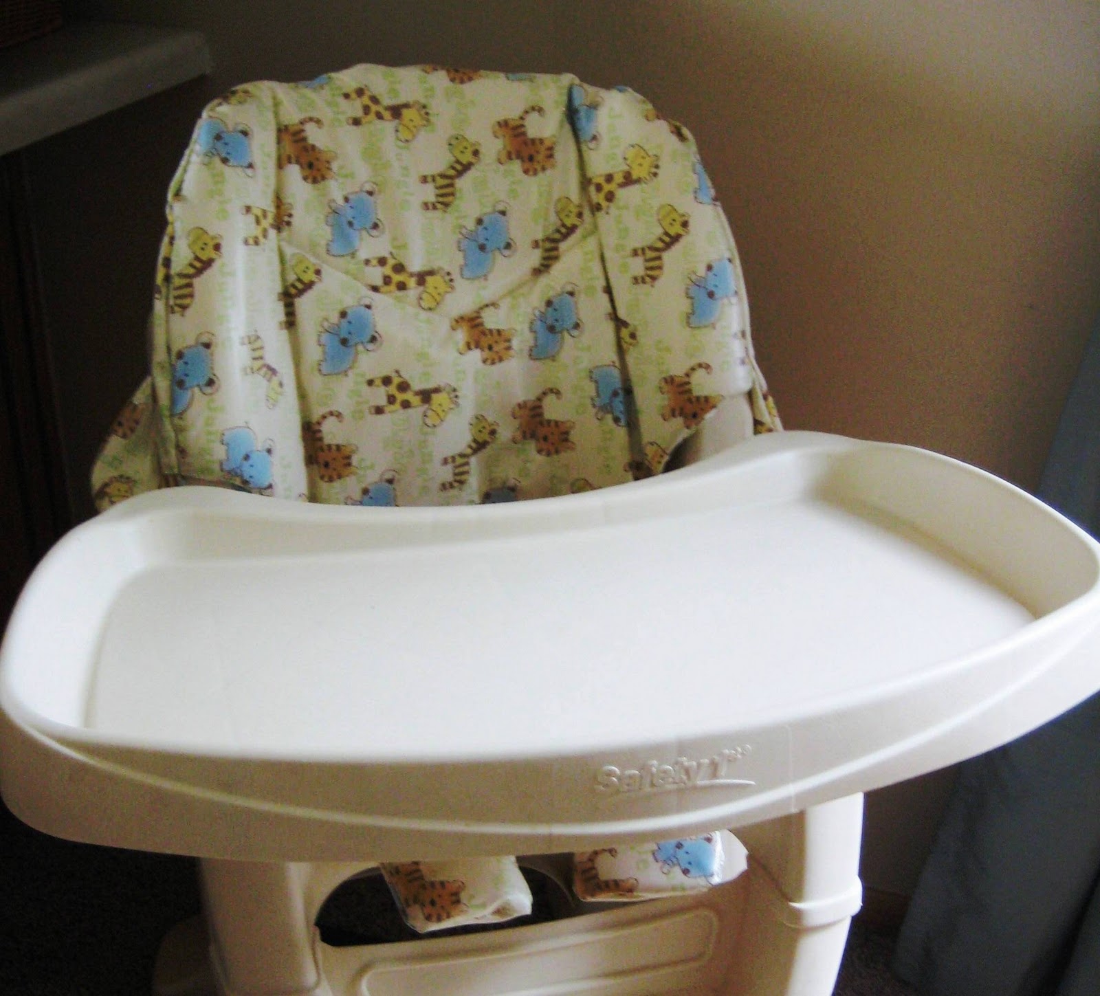 The Sea Lily Project Homemade High Chair Cover
