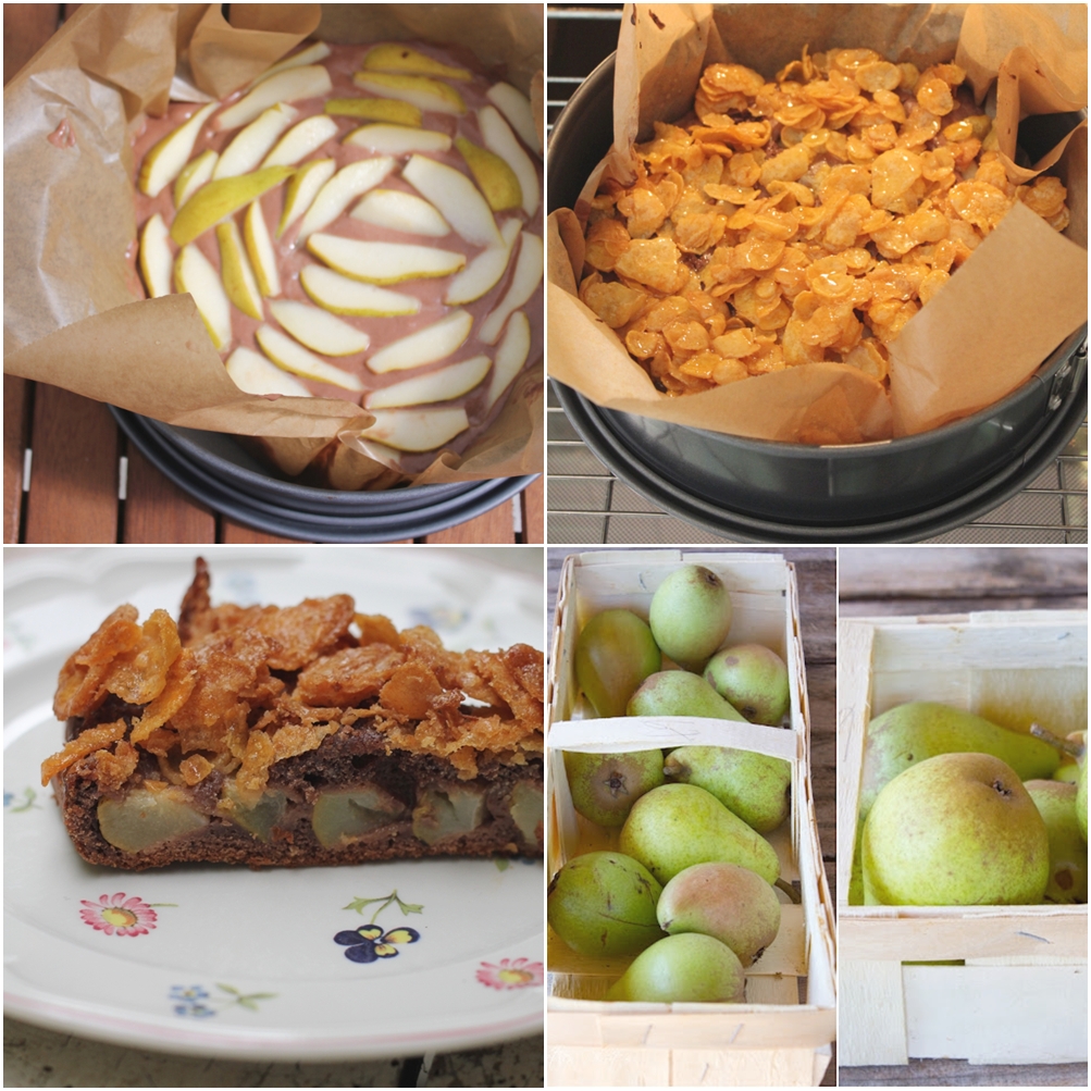Wolkenfees Küchenwerkstatt: Birnen-Schoko-Kuchen