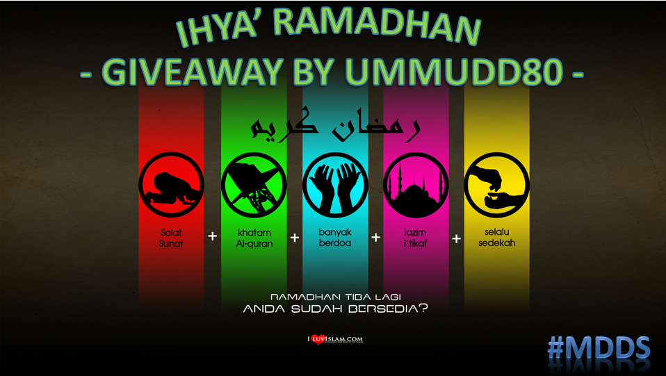 Giveaway, Ihya ramadhan, arzmoha.com