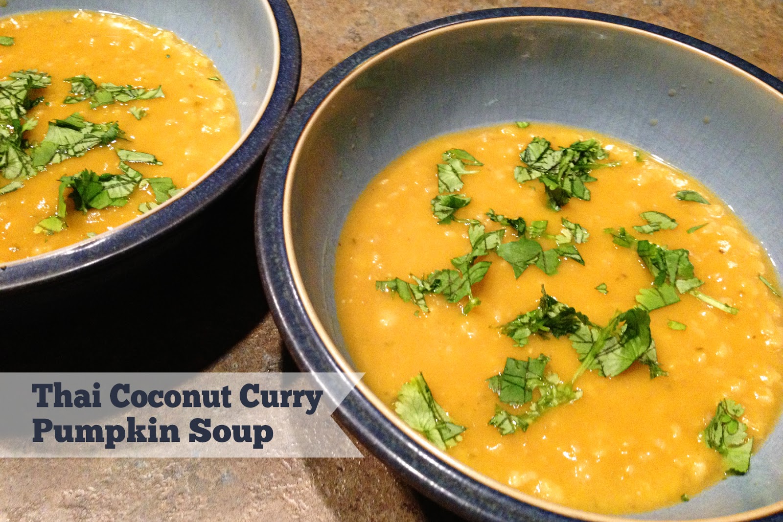 What happened next...: Thai Coconut Curry Pumpkin Soup