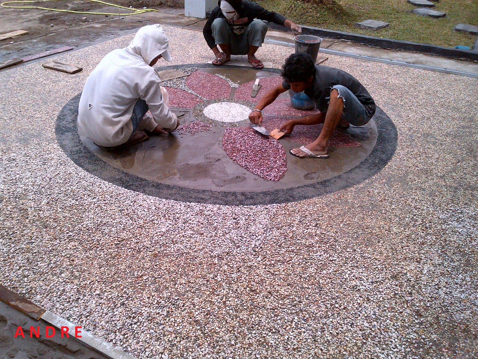 Lestari Alam Indah Makassar Carport Batu Sikat