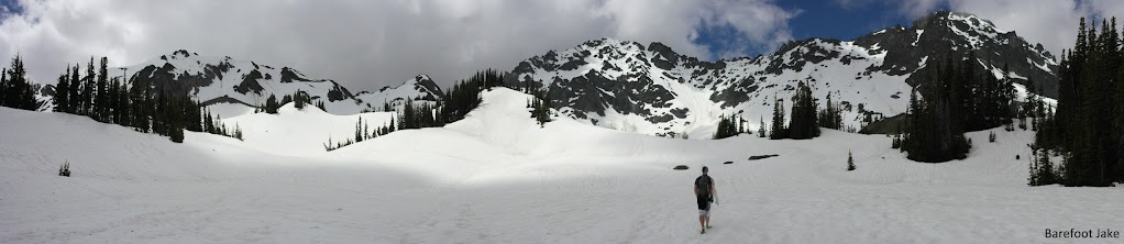 Upper Royal Basin snow