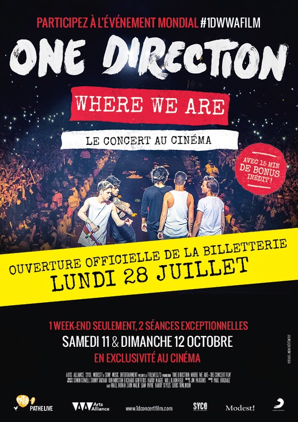 One Direction Where We Are Streaming One Direction Where We Are – The Concert Film: 1D Where We Are en