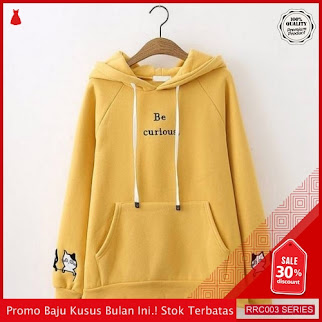RRC003B25 Be Terbaru Curiouse Sweater Hodie Wanita Terbaru BMGShop