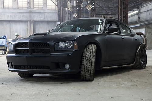 Gallery Matte Grey Dodge Charger