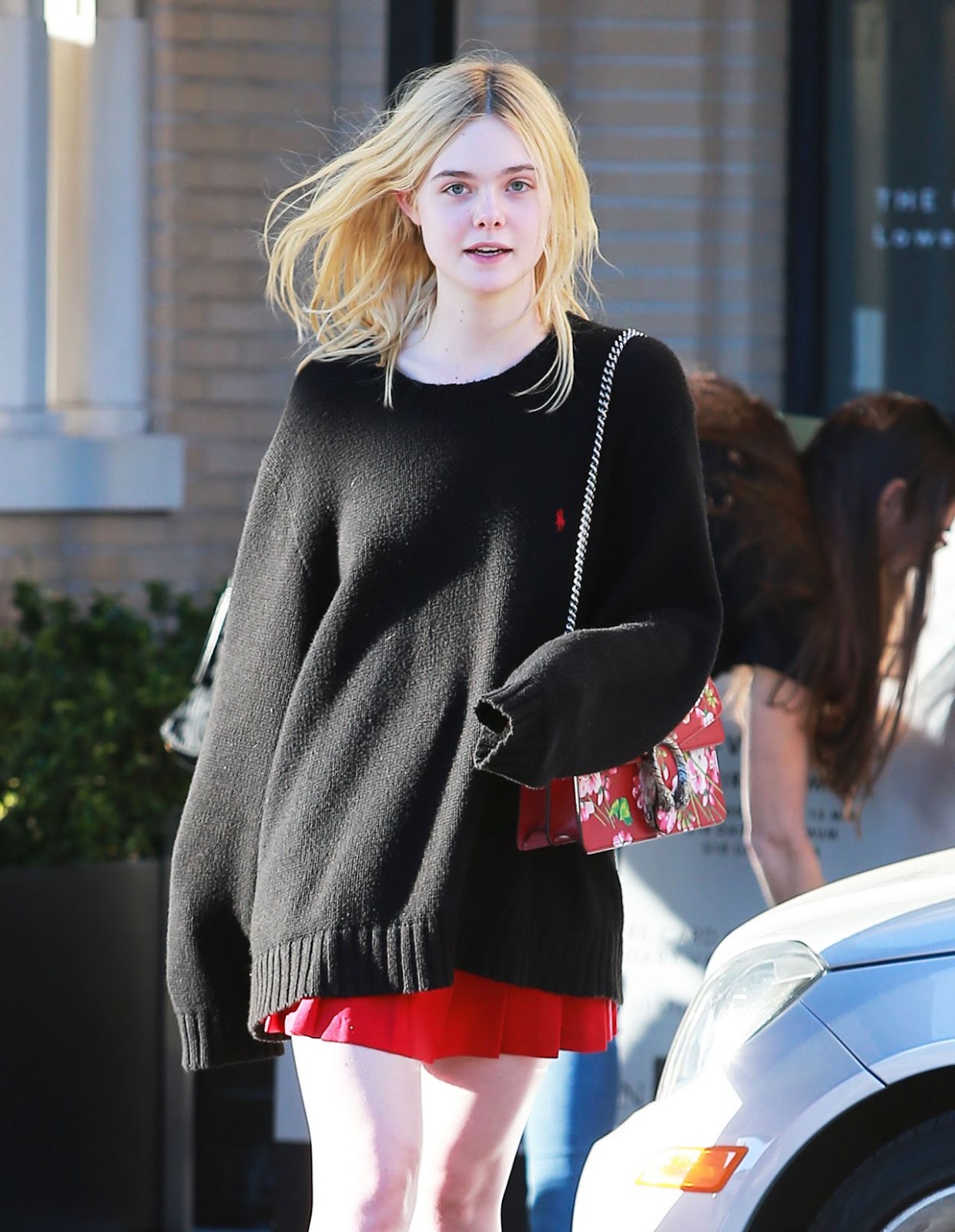 Elle Fanning Casual Style – Out in Beverly Hills