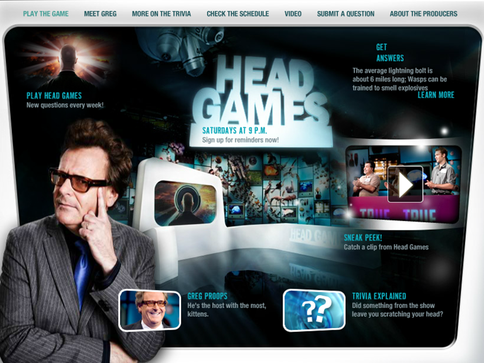 Teaching High School Psychology Head Games New Show on Discovery and