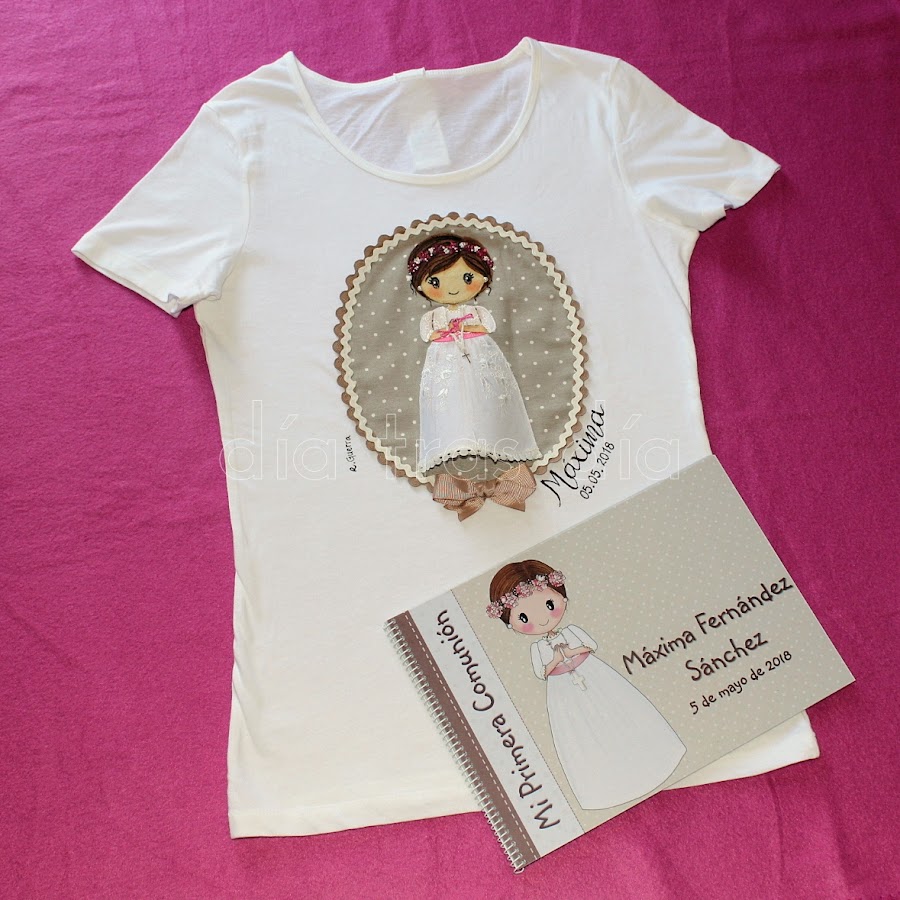 Camiseta Primera Comunión personalizada