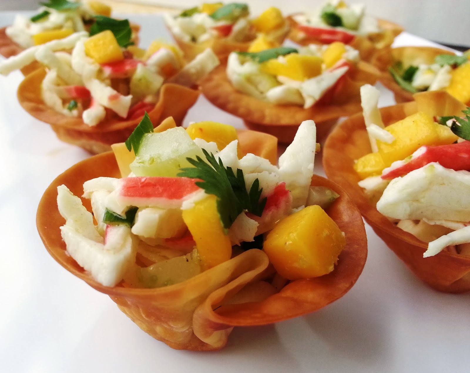 Castellon's Kitchen Easy Crab and Corn Pasta Salad