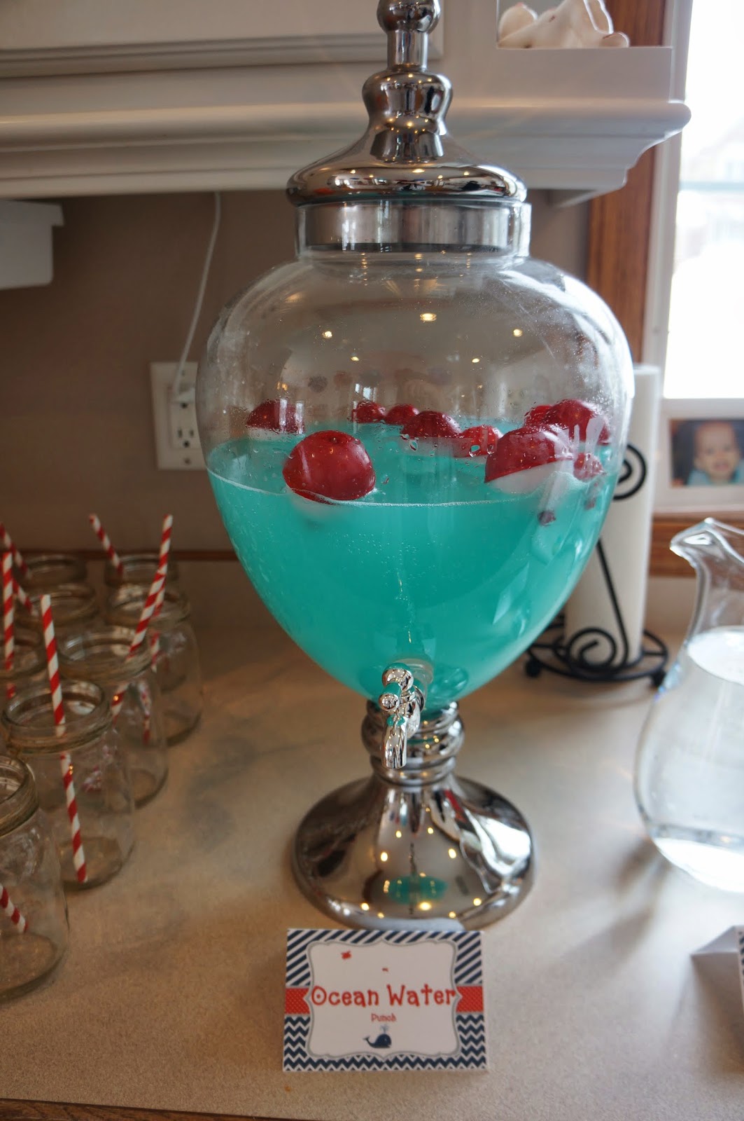 Blue Punch For Baby Shower