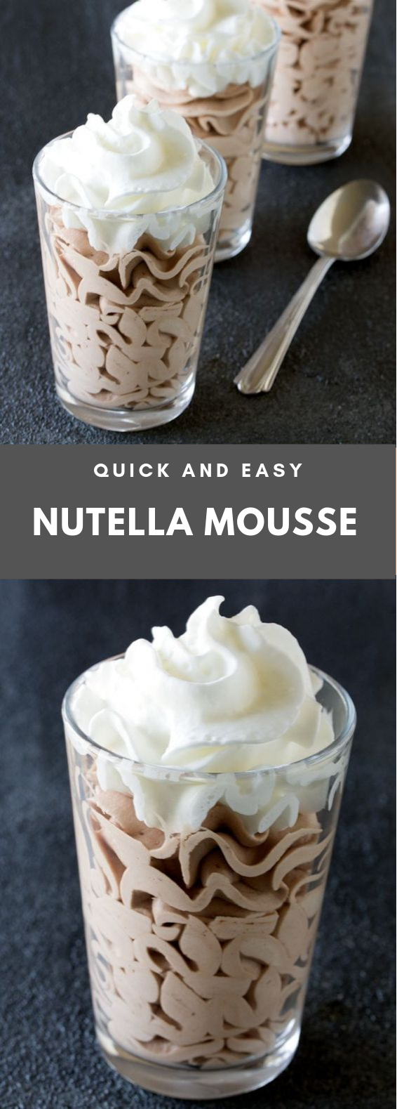QUICK AND EASY NUTELLA MOUSSE #Dessert #Nutella QUICK AND EASY NUTELLA MOUSSE #Dessert #Nutella