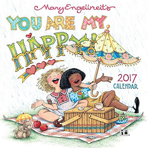 Mary Engelbreit 2017 Mini Wall Calendar: You Are My Happy!