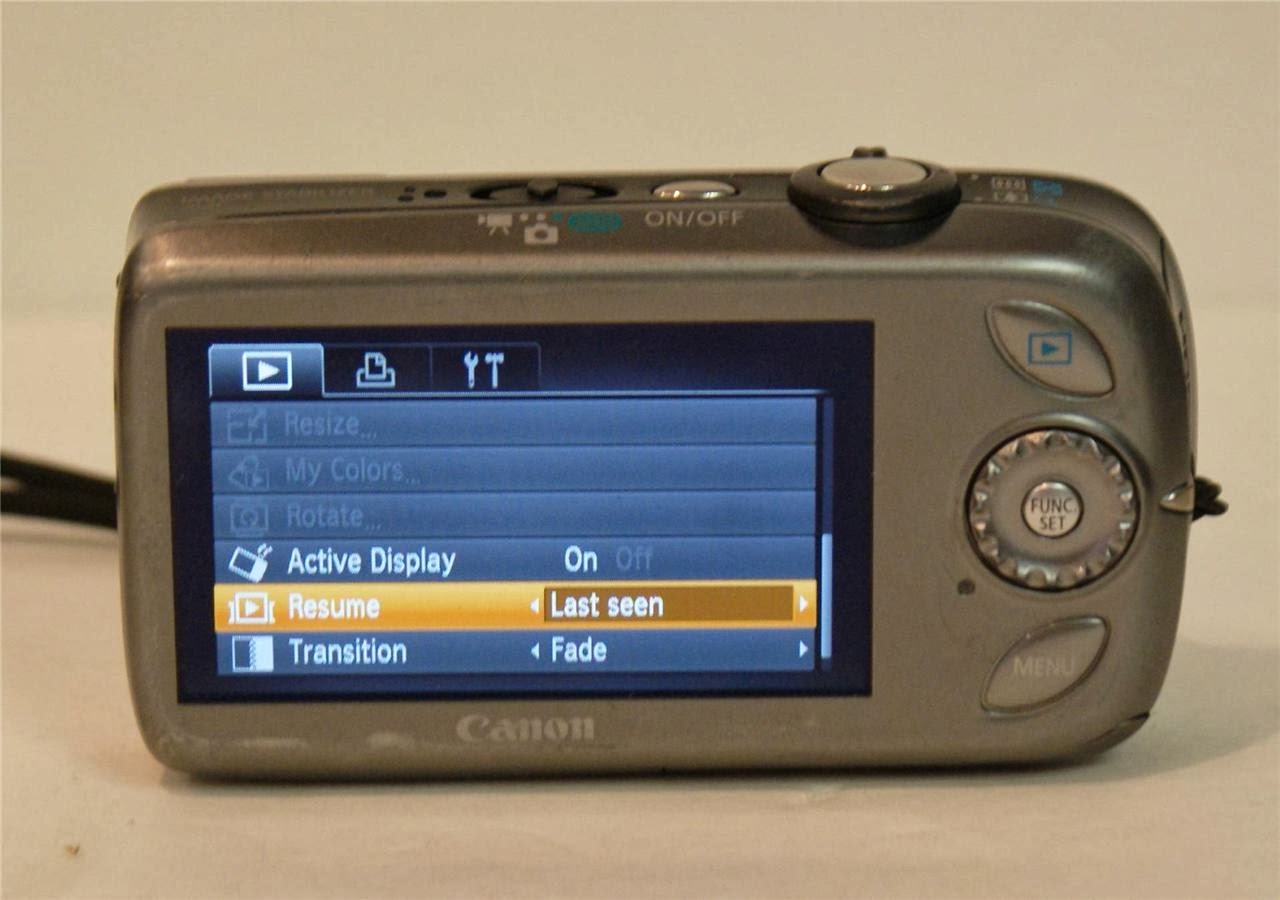 CANON POWERSHOT ELPH SD960 IS DIGITAL CAMERA 12.1 MP SILVER Gold