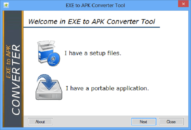 Exe to Apk Converter