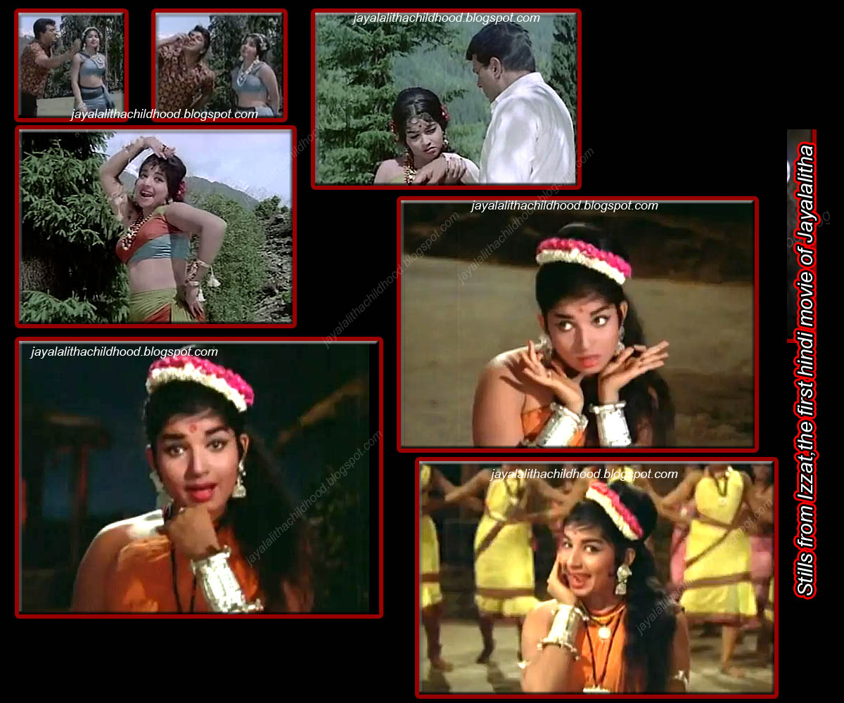 Jayalalitha Childhood Photos: Jayalalitha 1st Hindi Movie Stills