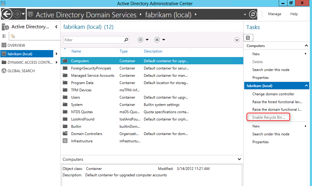 Active Directory Recycle Bin Azure Security Cyber Sec vrogue.co