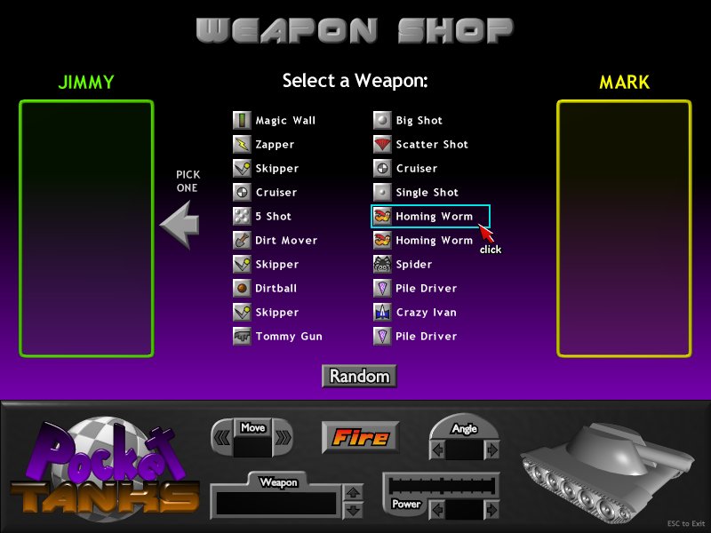 download pocket tanks deluxe 250 weapons game