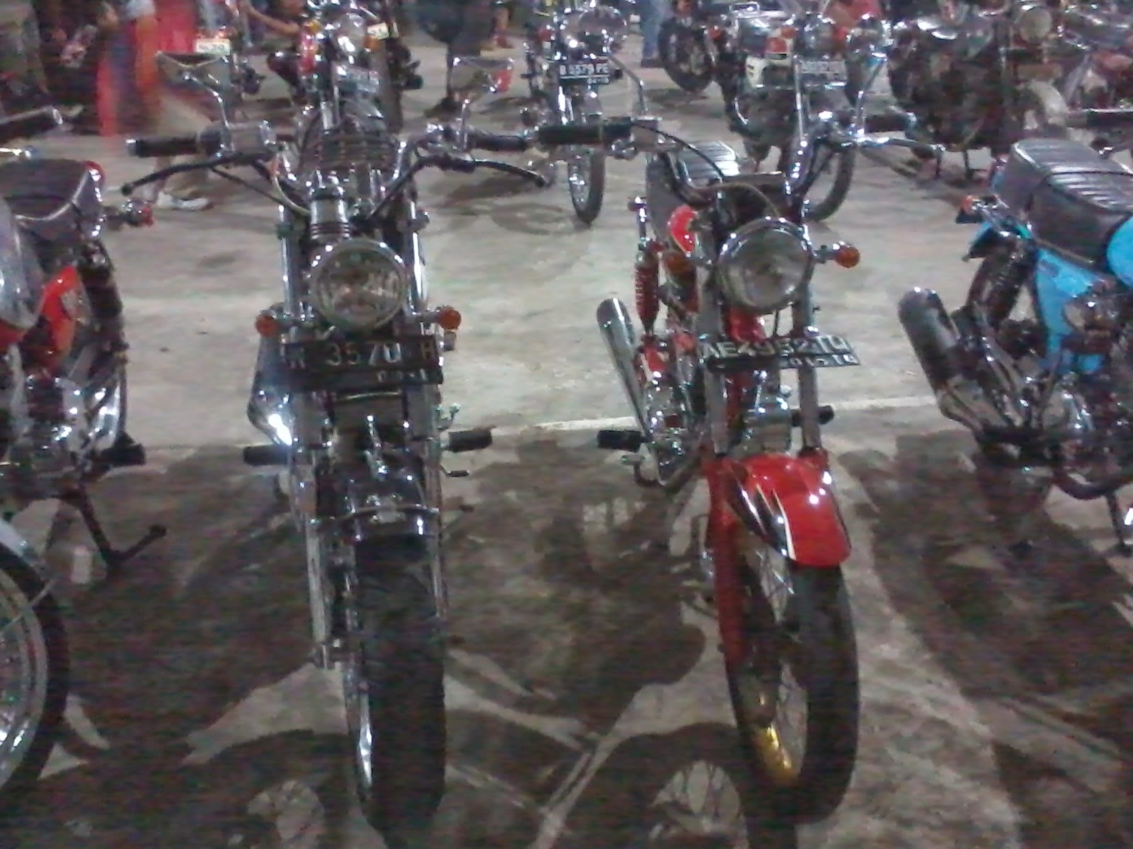 Foto Kontes Modifikasi CB di Acara Musda CB Jatim ke XII & Deklarasi CB