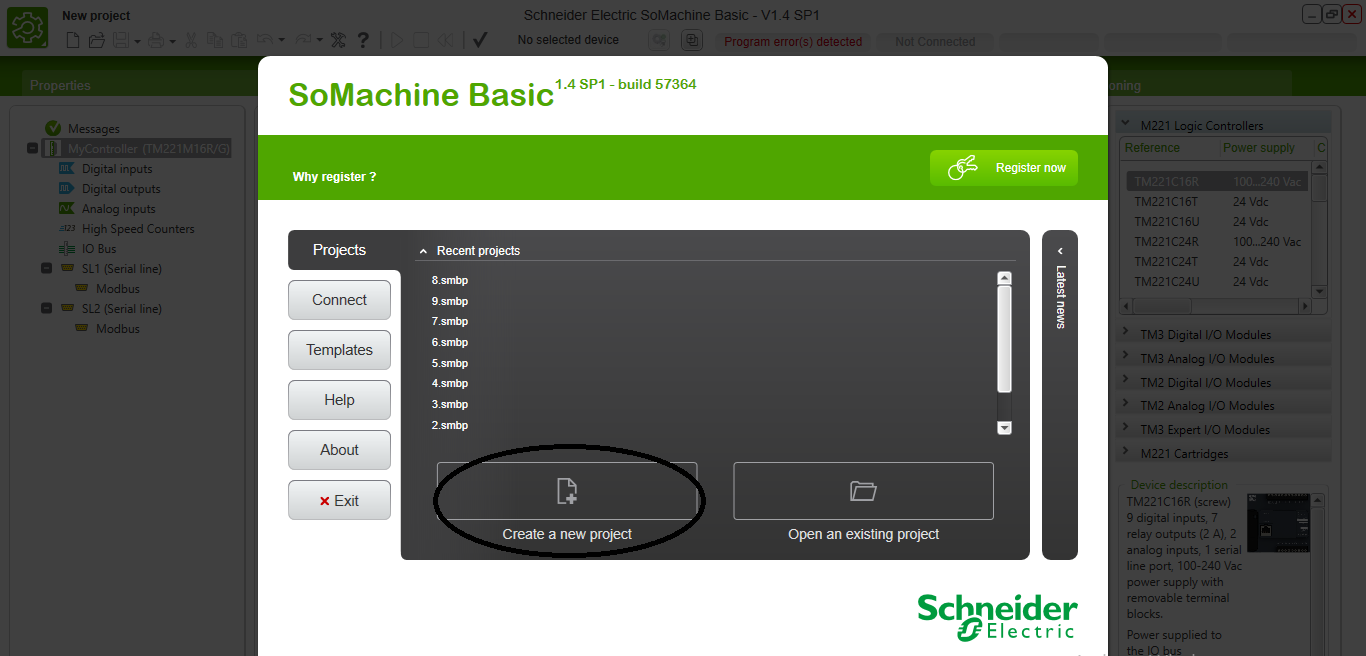 Tabs select. Шнайдер Basic. Expert Basic Schneider SD Card программа. Shnider Basic.