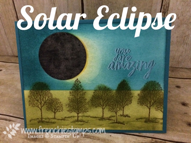 Solar Eclipse 2017 greeting Card