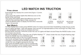 Relojes Led hombre mujer chiclayo