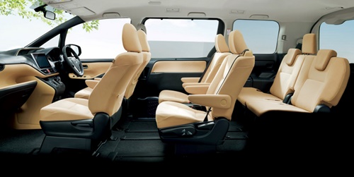 Toyota Noah 2015 with Brown Interior Designs