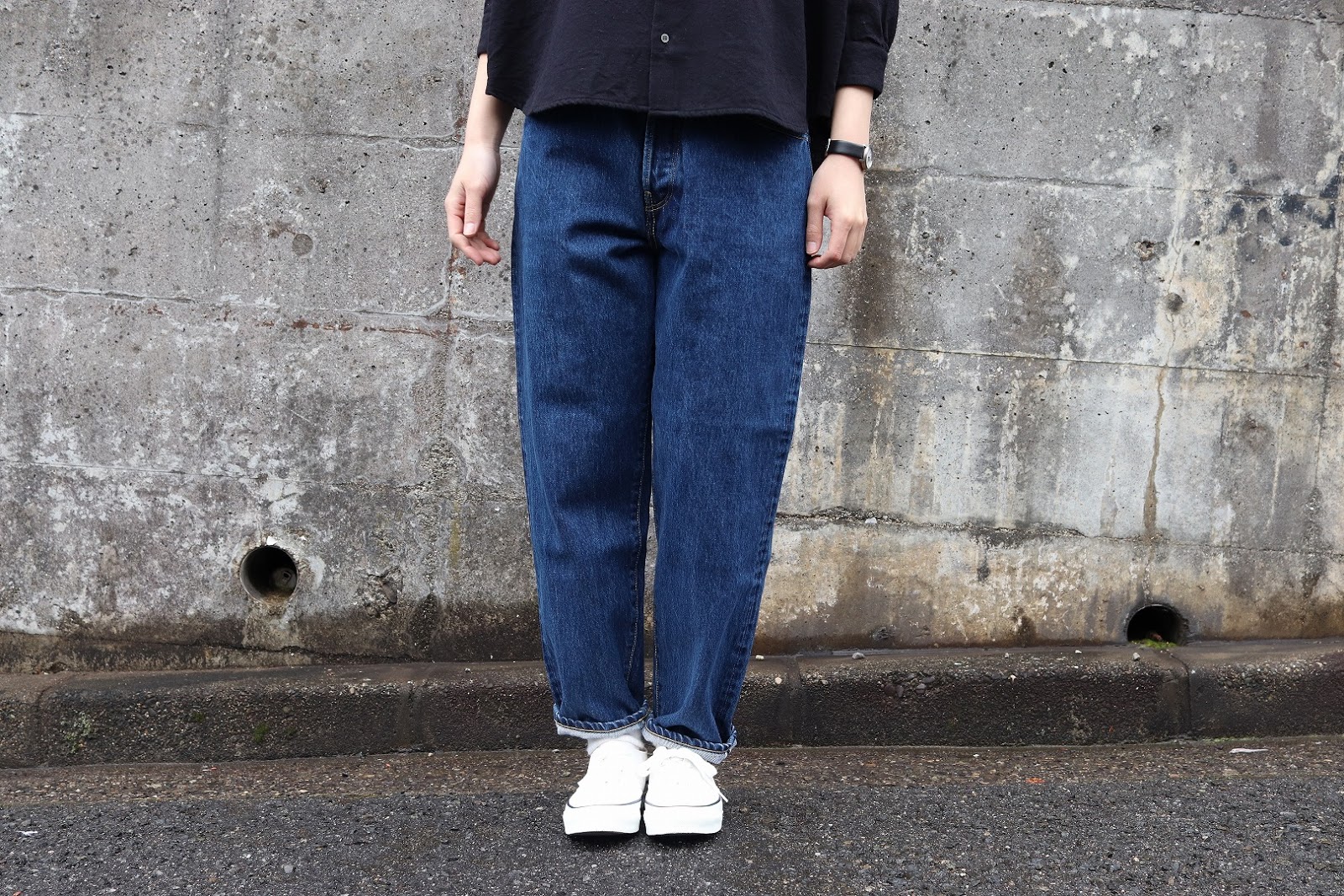 hatski Loose Tapered Denim ハツキ ルーズテーパード