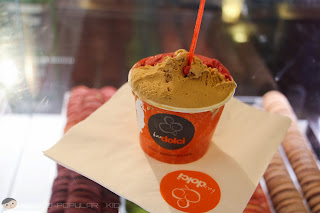Raspberry and Salted Caramel Gelato by Bar Dolci