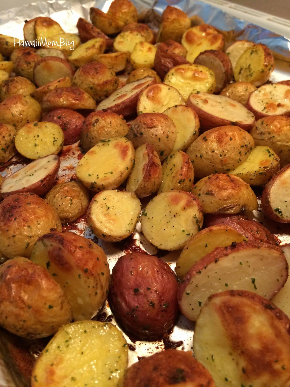 Hawaii Mom Blog Ranch Roasted Potatoes