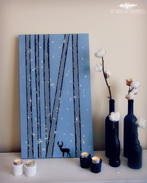 birch-trees-on-a-canva