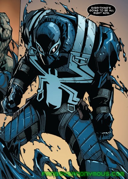 Follow Agent Venom's solo adventures in Venom by Rick Remender and Cullen Bunn
