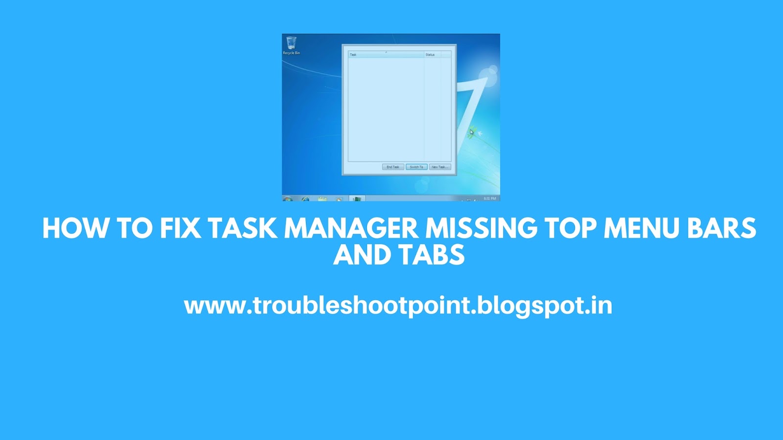 Manager missing. Missing manager.