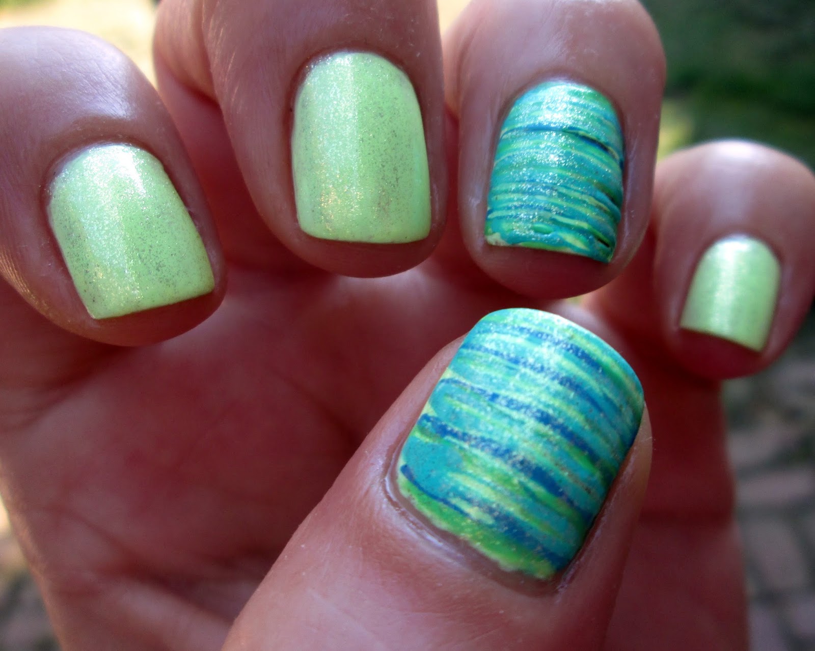 Melly's Musings Dental Floss Nails