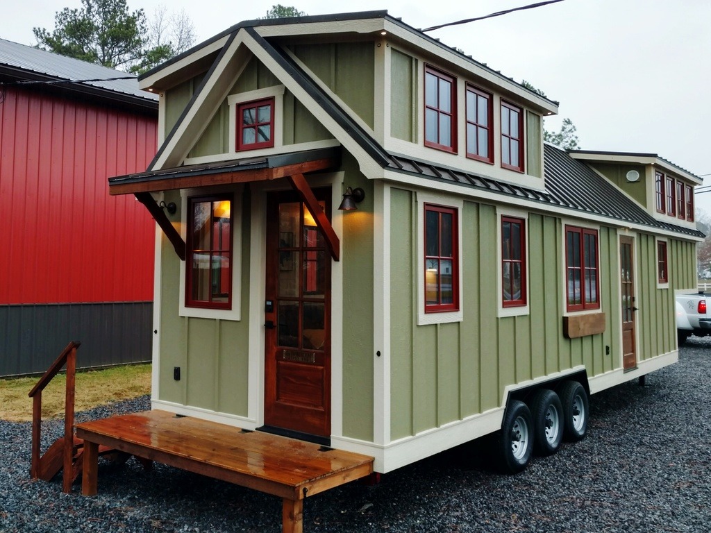 TINY HOUSE TOWN Luxury Farmhouse By Timbercraft Tiny 