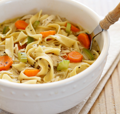 QUICK AND EASY CHICKEN NOODLE SOUP