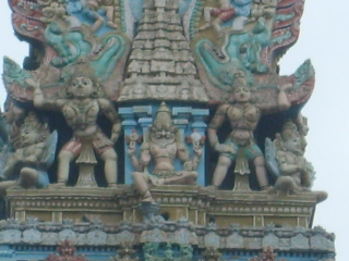 Brahma Temple Gopuram - Tamil nadu