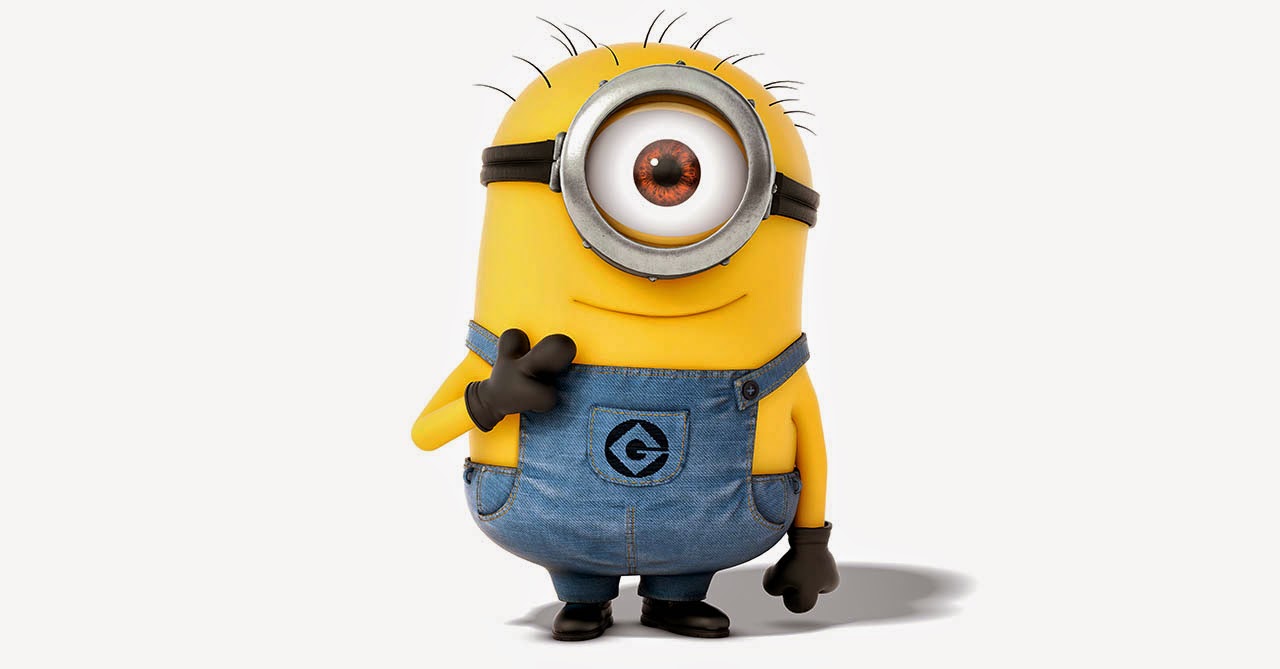 Minions en Fondo Azul: Mini Kit para imprimir Gratis. Imágenes para imprimir gratis de Minions.
