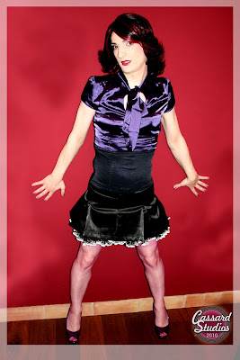 Bellas Ts: Cassy Cassard...Princess of satin