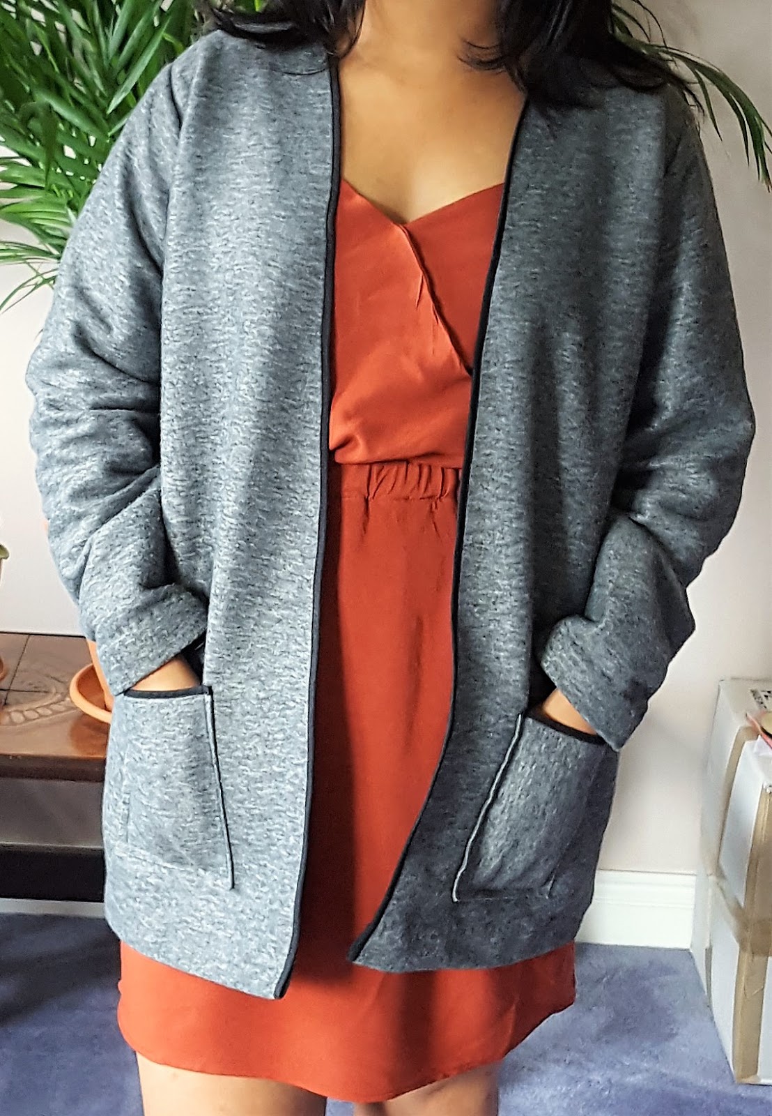 DIY Jacket from an IKEA Blanket