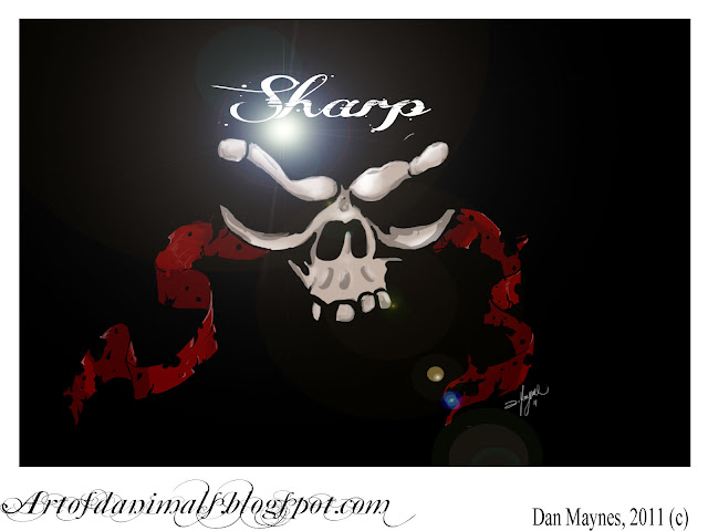 Sharp's sketches and artwork: Sharp logo