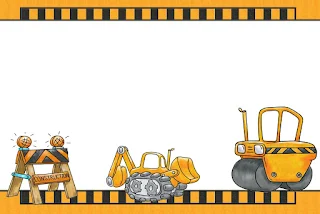 Construction Themed Party: Free Printable Invitations. - Oh My Fiesta ...