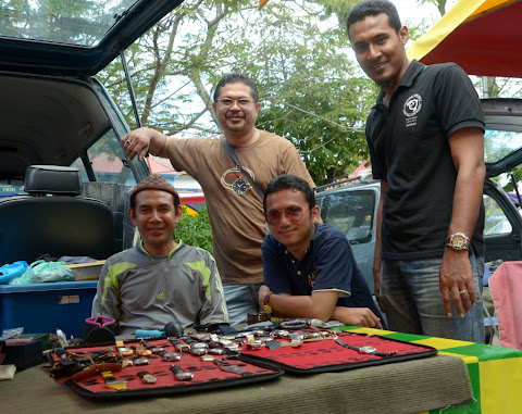 Bersama Khuzaiman, Ust Wafee & Afham, di Penaga P.Pinang