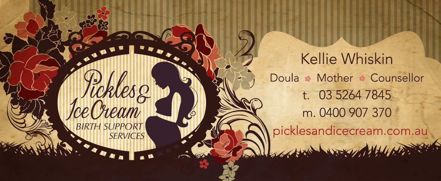 Pickles and Ice Cream Birth Support Services Introducing "Pickles