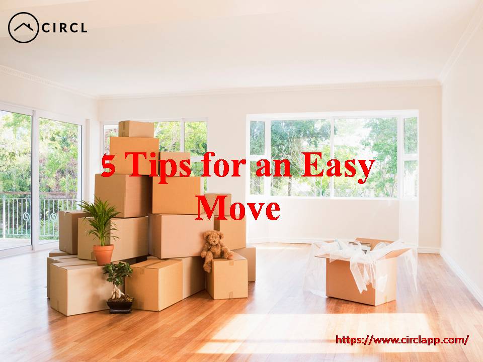 List Apartments and jobs for Free with CIRCL 5 Tips for an Easy Move