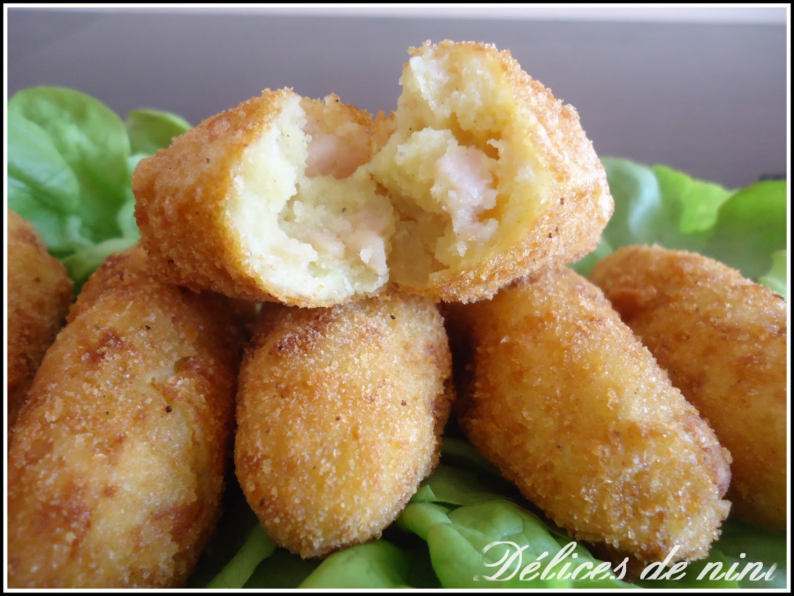 Les délices de Nini , créative et gourmande avant tout Croquettes